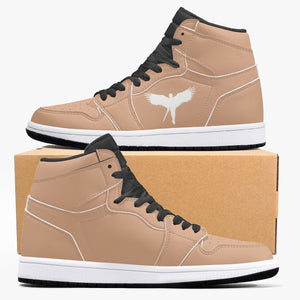 LIVE SLLIK EVOL High Top Tan Sneakers