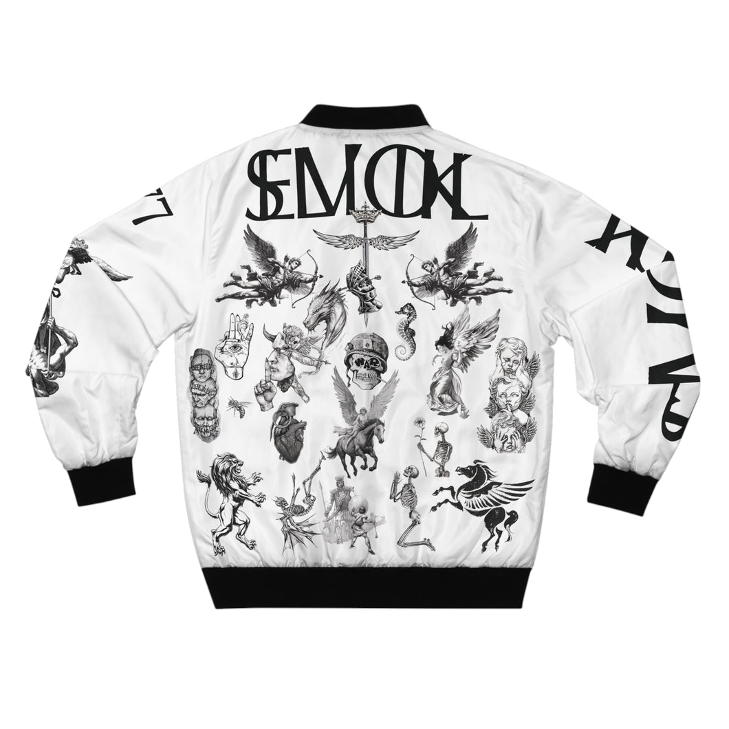 LIVE SLLIK EVOL Tattoo Artist Bomber Jacket