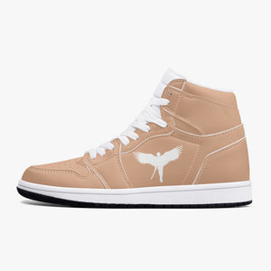 LIVE SLLIK EVOL High Top Tan Sneakers