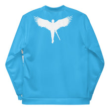 Load image into Gallery viewer, LIVE SLLIK EVOL Sky Blue Bomber Jacket