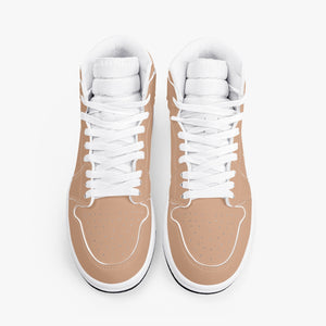 LIVE SLLIK EVOL High Top Tan Sneakers