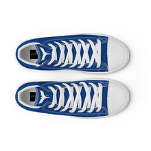 Load image into Gallery viewer, LIVE SLLIK EVOL Men&#39;s Chucks Navy Blue Glue Smell Shoes