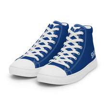 Load image into Gallery viewer, LIVE SLLIK EVOL Men&#39;s Chucks Navy Blue Glue Smell Shoes