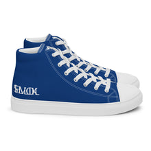 Load image into Gallery viewer, LIVE SLLIK EVOL Men&#39;s Chucks Navy Blue Glue Smell Shoes