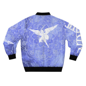 Sllik Evol Purple Blue Bomber Jacket