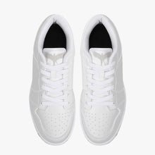 Load image into Gallery viewer, LIVE SLLIK EVOL Black Bottom White Sneakers