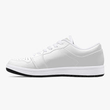 Load image into Gallery viewer, LIVE SLLIK EVOL Black Bottom White Sneakers