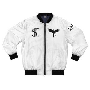 White Spyder Bomber Jacket