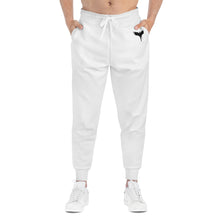 Load image into Gallery viewer, Sllik Evol Classic White Joggers