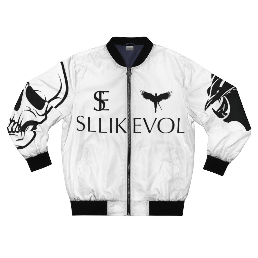 Sllik Evol Skull Panther Bomber Jacket