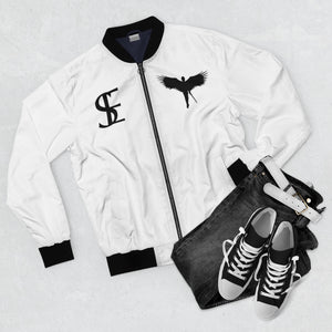 Sllik Evol Classic White Bomber Jacket