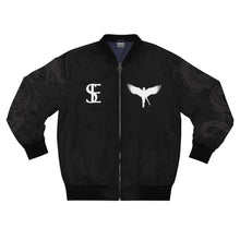 Load image into Gallery viewer, Sllik Evol Design Black Dragon Bomber