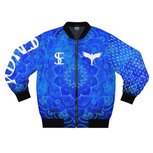 Sllik Evol Atlantis Blue Bomber Jacket