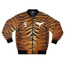 Load image into Gallery viewer, Sllik Evol Save the Tigers Bomber Jacket