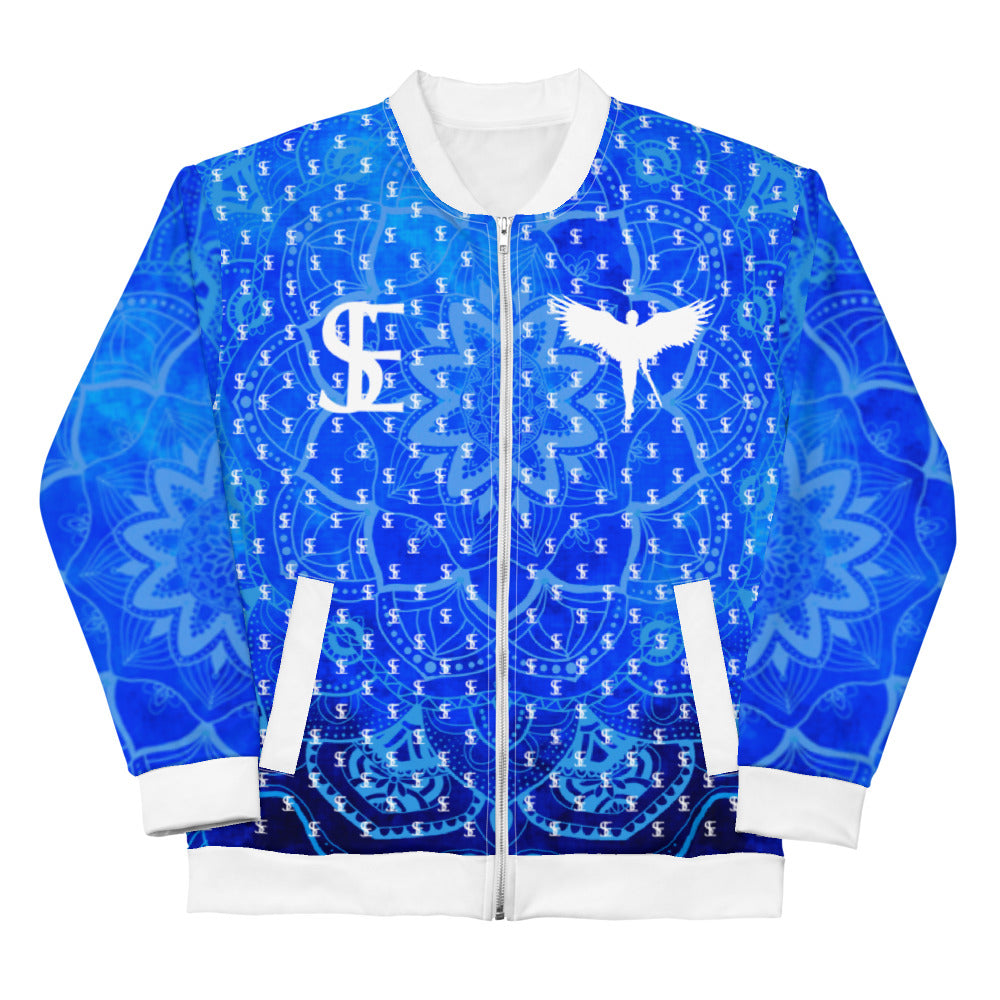 Louis Vuitton Blue & Purple Bomber Jacket